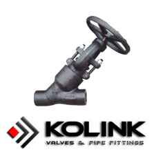 Y Type de motif Globe Valve Angel Design